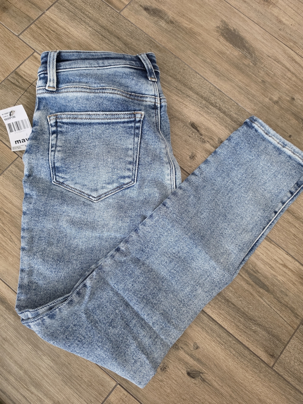 NWT Mavi Tess High-Rise Skinny Jeans Light Wash